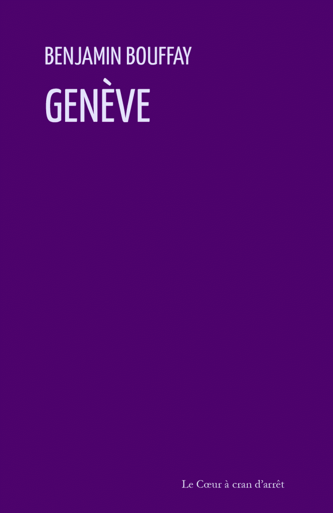 Genève // Couverture