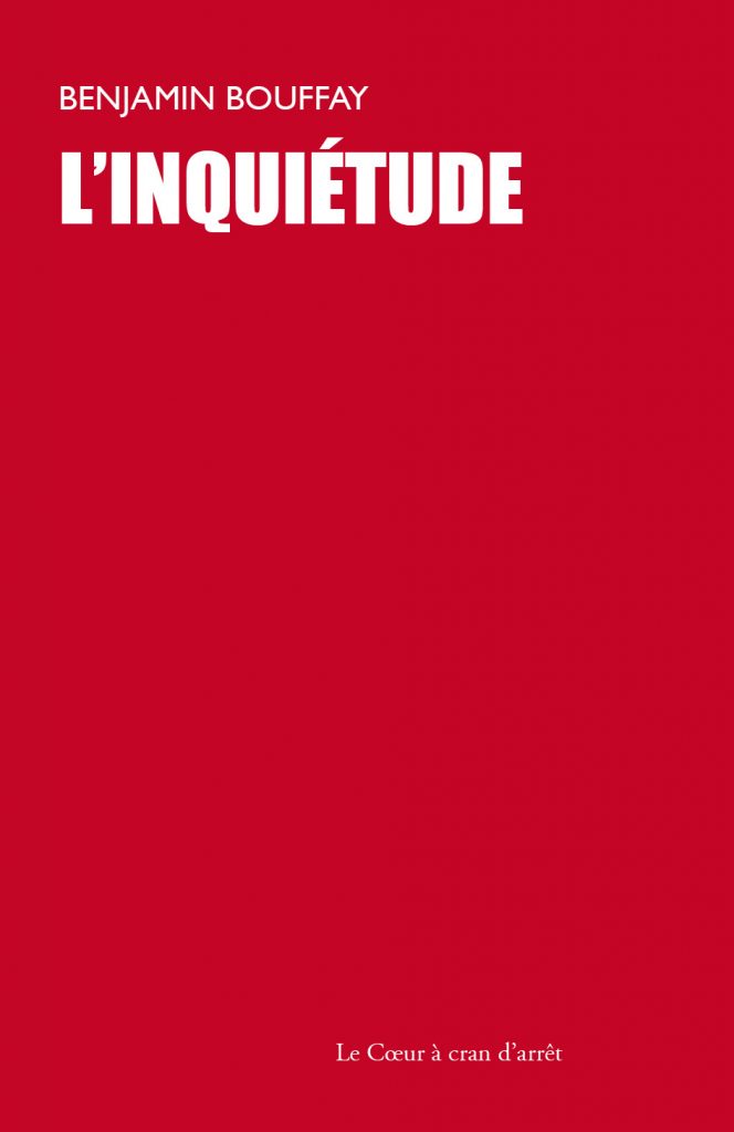 L'Inquiétude // Couverture